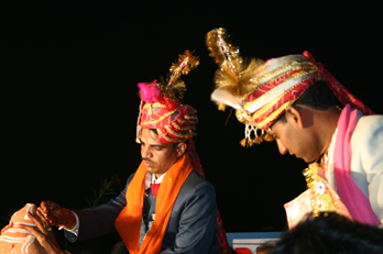2 sposi a Jaipur, India
